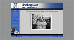Desktop Screenshot of analogique.com